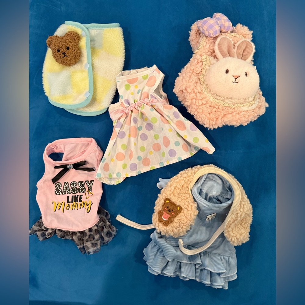 Cute Polka Dot Dog Dress